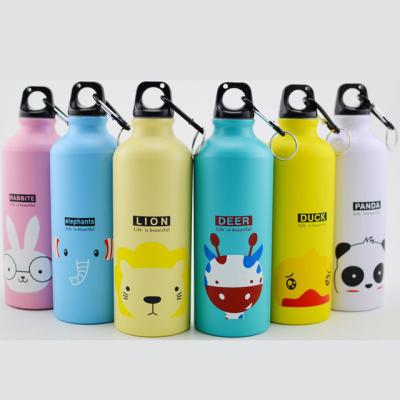 China Whole Viable School Use Cute Design Sports Aluminum Water Bottle, Custom Logo Aluminum Tumblers 500ml for sale