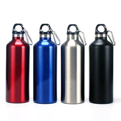 China Medo 500ml Double Wall Stainless Steel Sports Sustainable Water Bottles Outdoor With Carabiner for sale