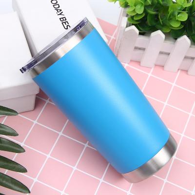 China 20oz PORTABLE Double Wall Stainless Steel Mug Tumbler Mugs for sale