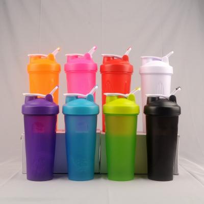 China Wholesale BPA Shaker Cup Personalized Custom Logo Sport Free Viable Protein Shaker Bottle Plastic Water Bottle for sale