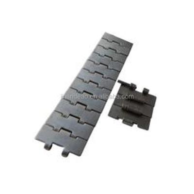 China Simple Straight Running Conveyor Chains Flat Surface Stainless Steel Hinge Hinge Stainless Steel Cadena Plana for sale