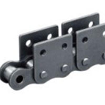 China High Quality Machinery Parts Pitch Conveyor Chain 40-1 Short Simplex With wsk-2 Attachment Transport Padlock for sale