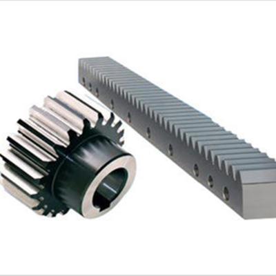 China Industry Machinery High Precision CNC Pinon Gear Racks Machining Y Customized Rack And Pinion Gears for sale