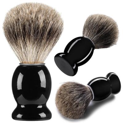 China Shaving Brush Badger Hair Shaving Brush, Custom Beard Shave Sweep Hair Sweep Brush For Men's Razor Blade, Evolution Shaving Brush For Wet Shave for sale