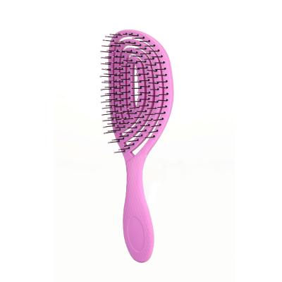 China New Design MZ-2004-D CANDY BRUSH 2022 Eco-friendly Duct Corn Boar Bristle 100% Biodegradable Hair Brush For Women Curly Hair Comb for sale