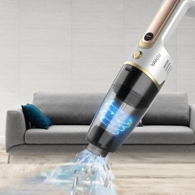 China New YANTU v01s Mini Home ABS Cordless Car Vacuum Cleaners Small Portable Handheld Wet Dry Auto Rechargeable Cordless Hair Vacuum Cleaner for sale