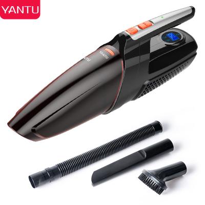 China Luminous ABS YANTU 120W 12V E02 Handheld 4 in 1 Multifunctional Car Vacuum Cleaner for sale