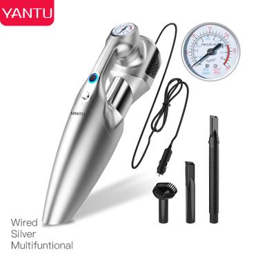 China ABS YANTU E05 Silver High Power Cable 3 In 1 Car Tire Inflator Vacuum Car Remover for sale