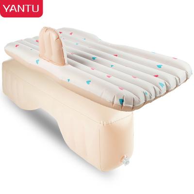 China YANTU F26 Car Foldable Air Mattress Inflatable Portable Foldable Comfortable Back Seat for sale