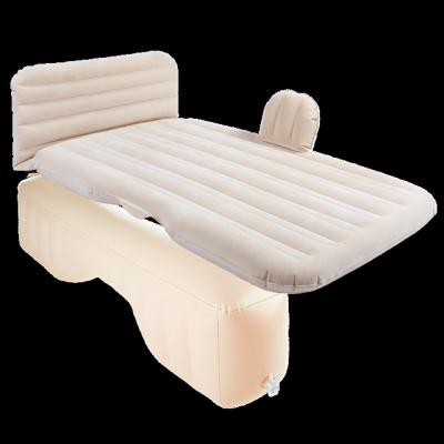 China YANTU F26 164*80CM Foldable Airflow Shaped PVC Oxford Car Bed Air Filled Mattress for sale