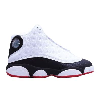 China Fashion\Comfortable Sport\Durable Shoes Retro AJ 13 Basketball Shoes Men's Size AJ13 M Black Red Last Shot Breed for sale