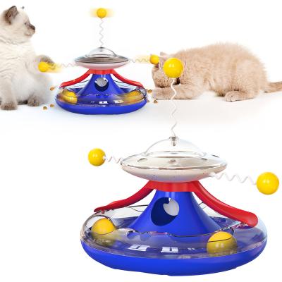 China Stocked Factory spot wholesale New best seller Pet Supplies & Pet Interactive educational toys Treasure Chest Pet cat  toys for sale