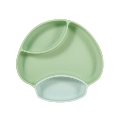 China New Bpa Fre Mushroom Mushroom Bib Cutlery Set Baby Silicone Bowl Feeding Dish Cute Kids Suction for sale