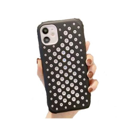 China New Shockproof Phone Cover For Iphone 12 Xs Max Anti-fall Cell Phone Case Tpu Pc Breathable For 11 pro 12 pro max max for sale