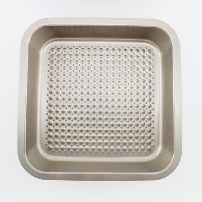 China Sustainable Factory Offered 0.4mm and 0.5mm Pan Pie Dishes Pan Oven Tray Kitchen Square Nonstick Coating Baking Pan for sale