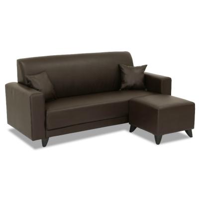 China High Quality Sectional Sofa Modular Folding Popular Promotional Wooden L Shaped Corner With 3 Seats for sale