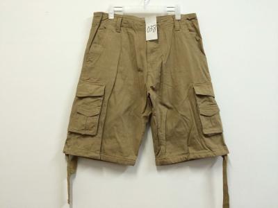 China short, mens short in 100% cotton, fishing short, casual short, khaki color, S-3XL for sale