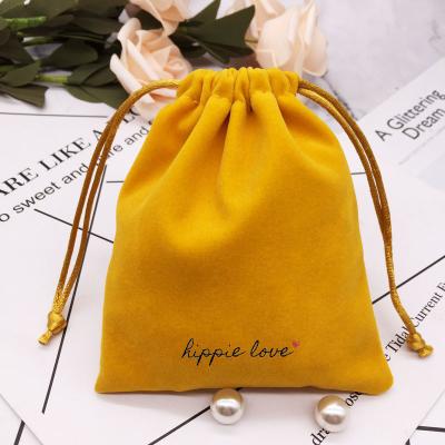 China OEM+ODM+Wholesale Custom Soft Gift Bags For Jewelry Packaging Mini Velvet Drawstring Silk Jewelry Pouch Bag for sale