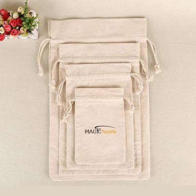 China 100% Canvas Twine Bag PUNCH OEM/ODM Polyester Cotton Fabric Promotional Multiple Suction Material With Double Cotton Drawstring Strings for sale