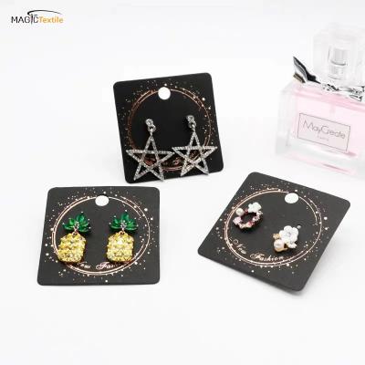 China Jewelry Mail Paper Earrings Cards Custom Logo Design Service Jewelry Display Cards for sale