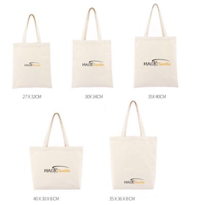 China Customized Recycled Empty Canvas High Quality Eco-friendly Promotional Vintage Cotton Tote Bags For Woman for sale