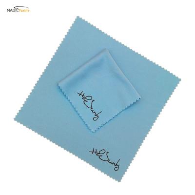 China Different Microfiber Promotional Silk Print Sublimation Ultra Fiber Viable Sunglasses Cloth Packing Biodegradable Cleaning Cloths for sale