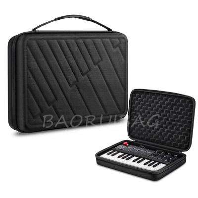 China Multifunctional Case Shockproof Hard Keyboard EVA Travel Carrying Shell Storage Bag Foam Protective Case for 25 Key Keyboard for sale