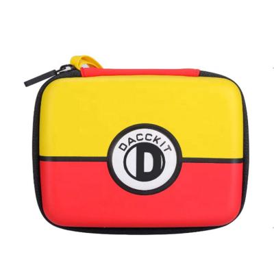 China BAORUI Travel Waterproof Shockproof Dustproof Protective Small Zipper Carry Case Eva Hard Card Game Suitcase for sale