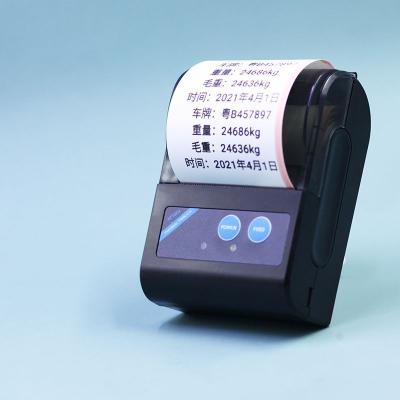 China Free WirelessPrinter NF5804 SDK Portable Black And White Android Mini Mobile Printer For Sale for sale