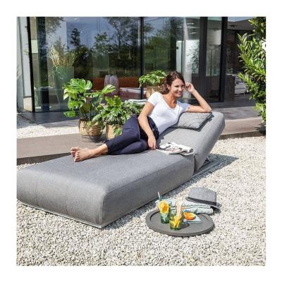 China Modern Sun Sofa Chair Outdoor Garden Patio Aluminum Leisure Hotel Pool Furniture en venta