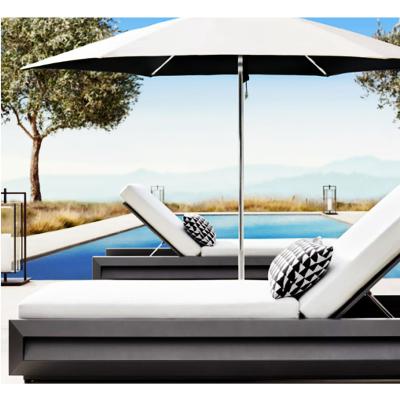 China Modern Outdoor Pool Beach Sun Sofa Chair Deck Aluminum Patio Garden Furniture en venta