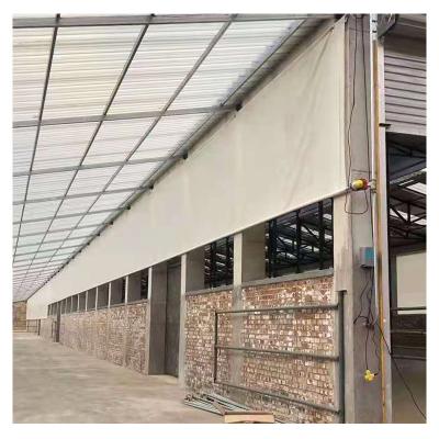 China New Wholesale Farm Equipment PE White Shade Cloth Thicken Sun Shade Curtain for sale