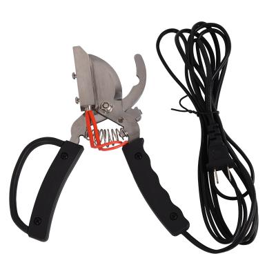 China Fast Heating and Stop Bleeding in Time Veterinary Portable Electric Tail Cutter Pig Tail Cutter for Pig Equipment for sale