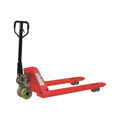 China Hotels Hydraulic Mini Cargo Forklift 3 Ton Length 1150mm Pallet Truck Manual for sale