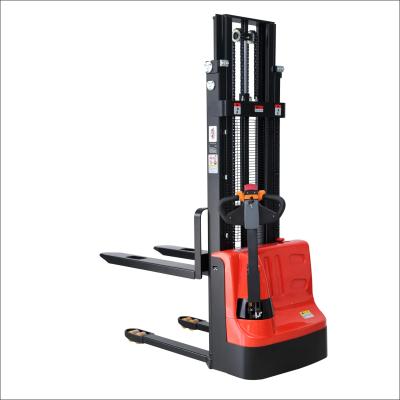 China Hotels 1.6 ton full electric pallet stacker in low price made in china for sale