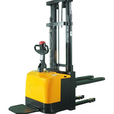 China Garment Shops New Design Maximal Forklift Walkie Battery 24v 2.5 Ton Multi Direction Stacker for sale