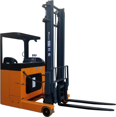 China Building Material Shops Containers 2 Ton Battery Operated Forklift Hydraulic Stacking Truck Mini Electric Forklift for sale