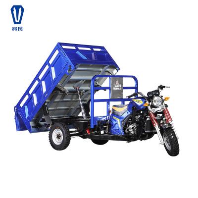 China Cargo heavy load motocicleta 200cc engine three wheel rickshaw tricycle for international sales for sale