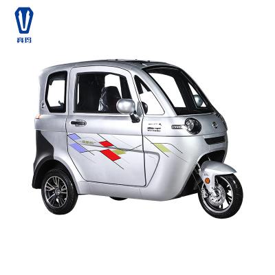 China Cargo 3 Wheel Motorcycle With Roof, Tuk Tuk Three Wheel Electric Tricycle For Sale Passenger Tricycles Electric Rickshaw for sale