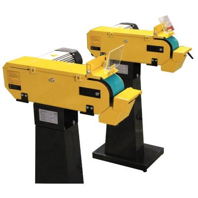 China Building Material Shops Metal Machine Belt Sander Electric Power Motor Bench Sanding Grinder for sale