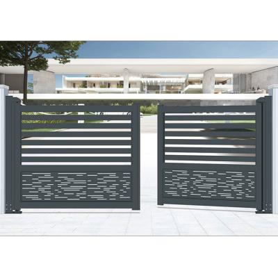 China High Quality Front Screw Assembly Fence And Gates Designs For Home Swing Gate Automation for sale