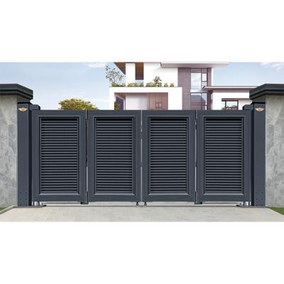 China Perfect Welding Automatic Exterior House Bi-Fold Door Motor House Door for sale