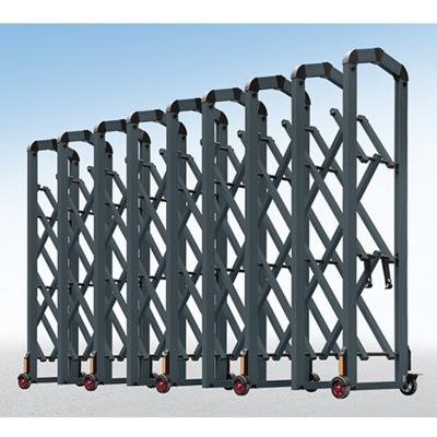 China Retractable Sliding Type 1.6m Height Automatic Road Safety Electric Barrier Road Gate for sale