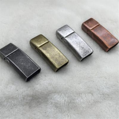 China 316L Stainless Steel+magnetic Vintage Silver Magnetic Clasp Yudan Stainless Steel For Bracelet for sale