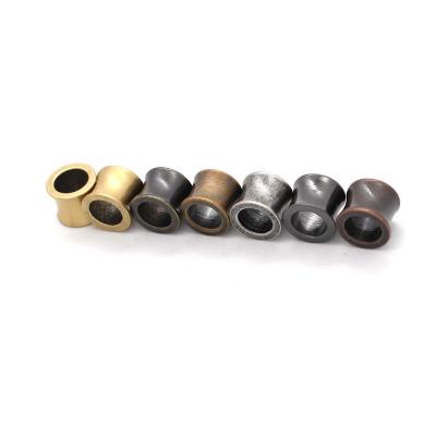 China METALS Wholesale Stainless Steel Spacer Beads Charm Hair Beard Beads DIY Leather Bracelet for sale