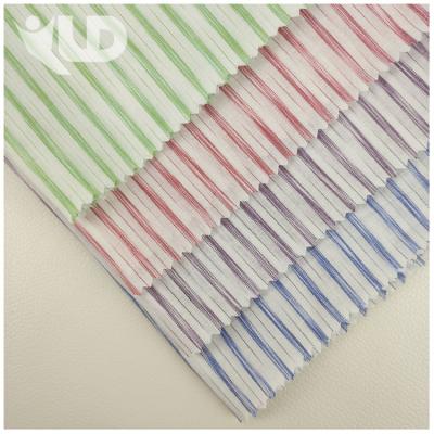 China New Striped 100% Tech Fabric Cotton Broken Dye Anti-static Clothing Dyeing Fabric for sale