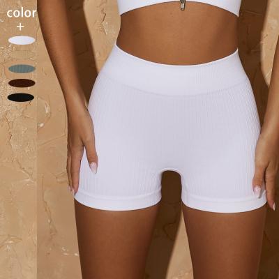 China Breathable sweatsuit custom logo shorts women brown sweatpants high waisted sports shorts fabrics for sale