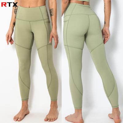 China Wholesale Breathable Yoga Pants Spandex Yoga Gaiters Fitness Wear Nylon Pants for sale