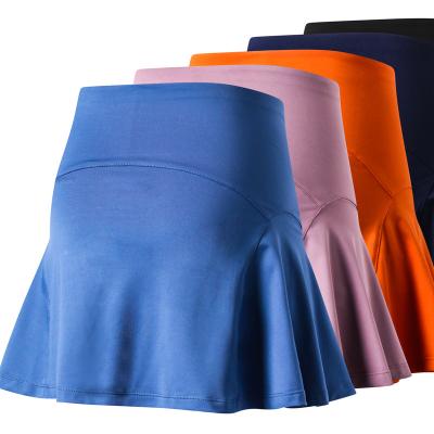 China High Quality Women's Sweatsuit Sports Fitness Skirts Shorts Breathable Safe Running Quick-Drying Short Skirts for sale