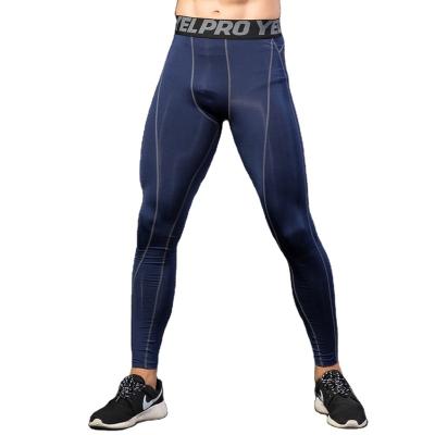 China Men's Breathable Sportswear Running Tights Fitness Sportswear Pants High-Stretch And Quick-Drying Tights for sale